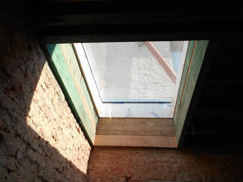 lichtkoepel plat dak venster