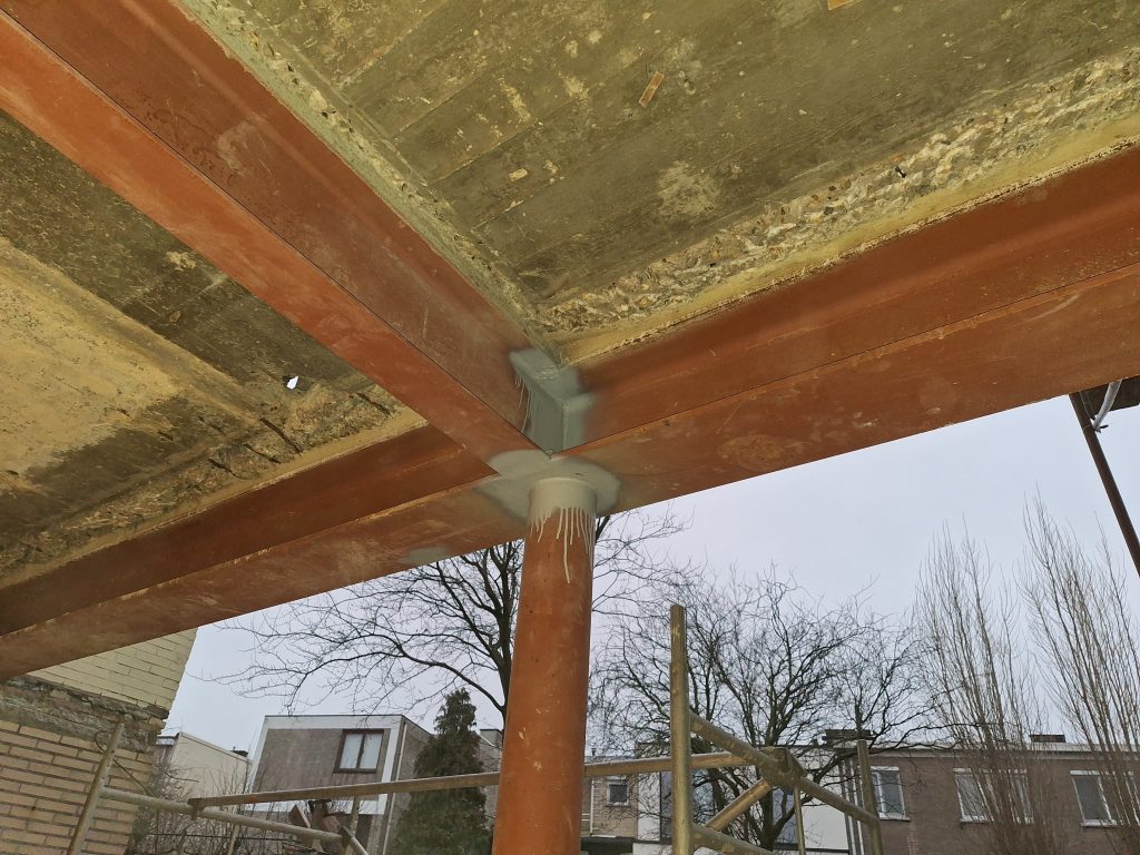 Verbouwing achterbouw